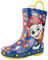 Paw Patrol Kids Wellington Boots Marshall Blue Size 10