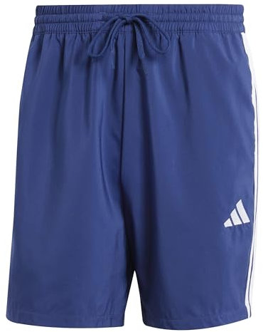 adidas Herren Essential Three Stripes Chelsea Short, Dark Blue/White, M