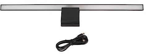 Barra Luminosa per Monitor di Computer, Clip su Affaticamento degli Occhi Barra per Schermo a LED Lampada da Lettura Dimmerabile Riduci la Luce Blu Controllo Touch Regolazione