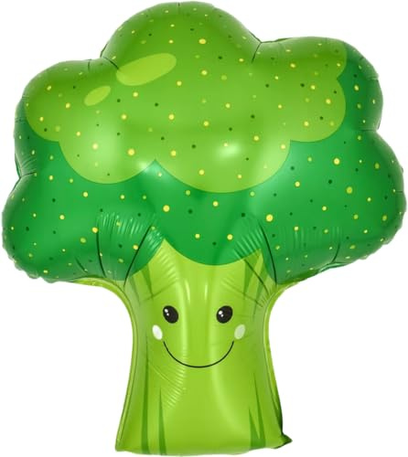 Brocolli grönsaksfolieballong, 50 cm