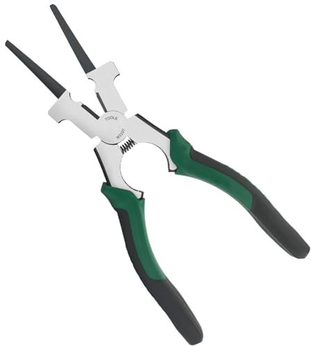 Heavy Duty Welding Pliers Multi-Purpose Mig Pliers Tool for Changing Tips Cutting Welding Wires Removing Spatters Welding Pliers Stainless Steel Pliers Cutting Pliers Insulated Pliers