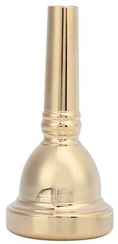 ZJchao Embout de Corne Française, Embout Différent en Cuivre adapté à la Plupart des Produits de Trombone Ténor (GOLD)