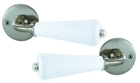 DT 2000 654350 Ensembles Béquilles Canon Rosaces Porcelaine Blanc