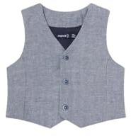 Mayoral Gilet Lino Elegante per Bimbo Marino Mix 12 Mesi (80cm)