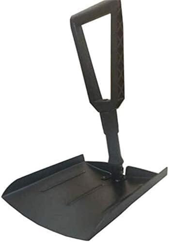 GaRcan Pala De Nieve Pala De Nieve Plegable De Aluminio, Pala Cuadrada Multifunción, Pala De Nieve De Coche De Emergencia Al Aire Libre