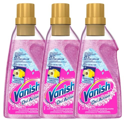 Vanish Détachant Avant-Lavage Oxi Action Gel - lot de 3 x 750ml