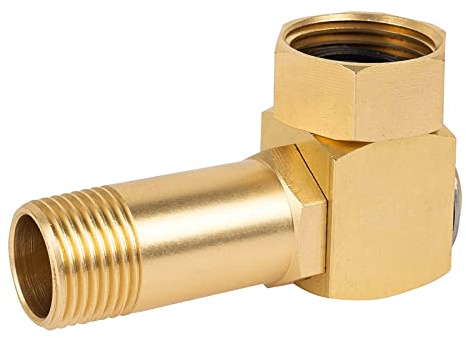 Adattatore per tubo da giardino ad alte prestazioni in ottone, parte di ricambio per avvolgitubo, raccordi da 2,5 cm a 2 cm, raccordo per tubo flessibile in ottone