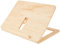 Rayher Adjustable Wooden Book Stand for School and Office, Foldable Cookbook Stand, 28x21x3.4cm, 62797000