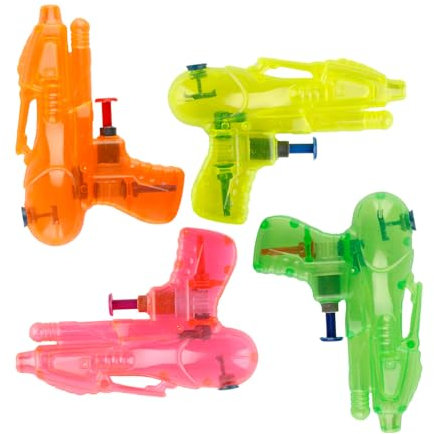 GroveEss 12PCS Plastic Water Gun,Mini Pistols for Kids,Small Water Squirt Guns Party Bag Filler for Boys Girls Outdoor Garden Summing Pool Beach Summer Water Playing Fun(Random Color)