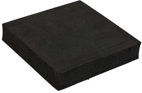 Tvättmaskinsfötter 4/8 st plats anti-vibration pad tvättmaskin shock pad multifunktionell antivibrationsmatta halkfri matta stående kylskåp (4 st 10 x 10 x 2 cm)