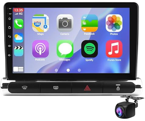 Android Bilradio Stereo För Ci-troën C3 C4 Aircross 2017-2023 9-tums Pekskärmsradio Bluetooth Med GPS-navigering WiFi FM RDS-radio Dubbel USB AHD Backkamera Spegelanslutning Canbus + Mikr(Color:M200S)