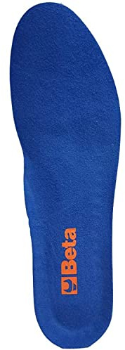 Beta 7398U 41-46 - Semelle intérieure anatomique en TPR GEL avec effet amortissant prononcé, support de la voûte plantaire et coussinet dans la zone du talon