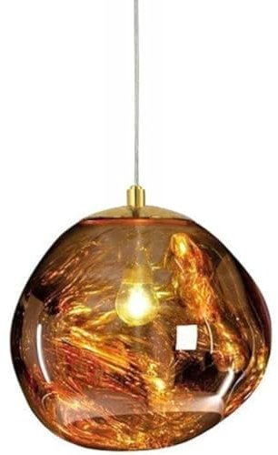 B·LED BARCELONA LED - Lámpara colgante cristal de diseño Abril - Ø 28cm