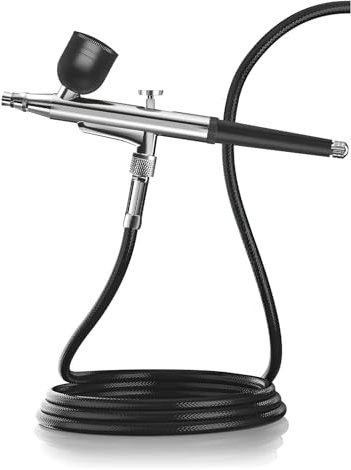 Airbrush-kit med kompressor, högtryck trådlös airbrush-pistol, airbrush set för målning, modellering, nagelkonst, smink
