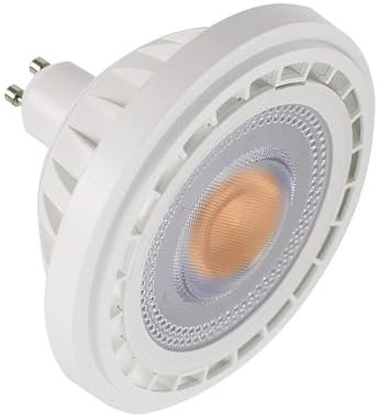 OUHFCASN Bombilla LED AR111 12 V 12 W GU10 G53 Foco de riel de aluminio 3000 K-6000 K Para iluminación comercial e industrial(Cool White 6000K,1 G53)