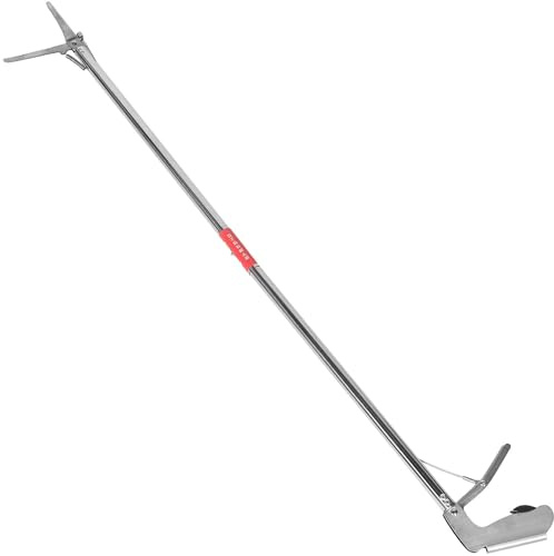 Alipis Pince à Serpent et Manipulation Sûre en Acier Inoxydable Pliable Verrouillage Sécurisé, Outil Robuste pour Attraper Serpent, pour Usage Extérieur