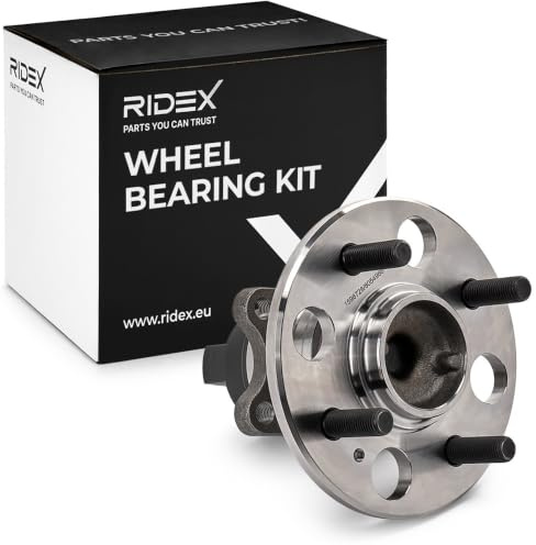 RIDEX 654W0200 Kit de roulement de roue Arrière Gauche Arrière Droite des deux côtés du pont Arrière Roulement de roue intégré au moyeu de roue avec bague magnétique intégré avec capteur ABS intégré