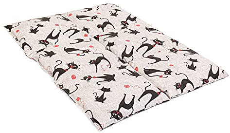 Giraffenland Traubenkernkissen groß 40x30cm 6-Kammer - Katze - Wärme und Kälte - Kissen 30x40 - Traubenkern - Katze-Mimi