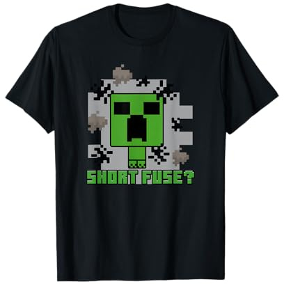 Minecraft Creeper Short Fuse? Poster T-Shirt