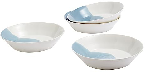 Signature 1815 Set of 4 23cm Pasta Bowls, Blue