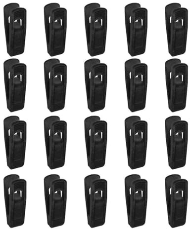 Nicear Paquete De 20 Pinzas De Terciopelo Antideslizantes Para Perchas, Para Ropa Pinzas Para Perchas Delgadas Agarre Fuerte Organizador De Toallas Abrigos, Pantalones Y Faldas, Color Negro