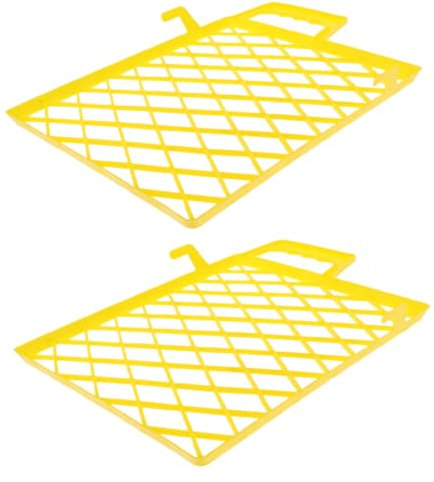 GALPADA 2pezzi Vassoio Porta Vernice in Plastica Griglia Per Filtrare La Vernice Divisore Del Vassoio Per Organizzare Strumenti Adatto Per Progetti Pittura Da Te e Professionale
