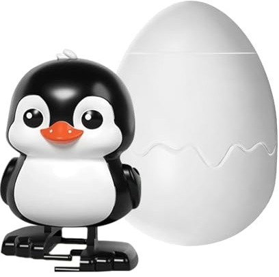 Yiohejy Wind Up Animals,Interactive Egg Shape Cute - Novelty Jumping Hopping Toy | for School Birthday Home Desk Girls Enthusiasts Fans Kids Boys Friend
