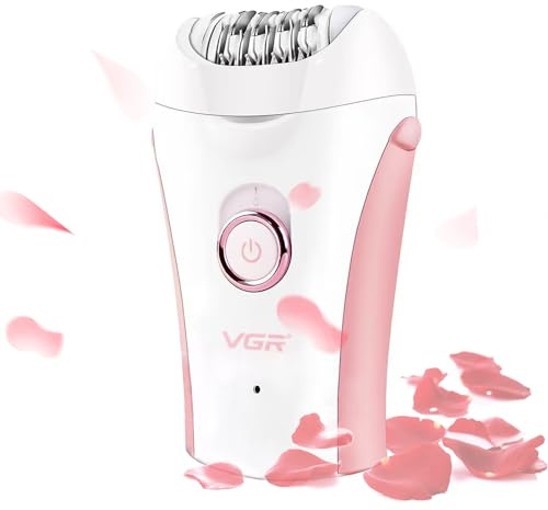 Glabrouse Skin Smooth Glide Epilator for Women,Facial Epilator for Women,Cordless Face Hair Remover with Light,Hair Rmoval for Face Bikini Legs, Body Removal Device