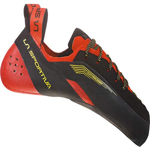 LA SPORTIVA Scarpette Arrampicata Testarossa, Red-Black, EU 39.5