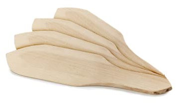 Lot de 4 petites spatules à crêpe