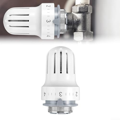 Tête thermostatique pour radiateur, thermostat de contrôle de chauffage, outil de vanne de contrôle de température pour la maison et le bureau (1)