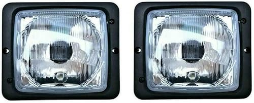 MelTruck® 2 faros R2 con luz de posición de cruce para IHC Fendt Zetor E20