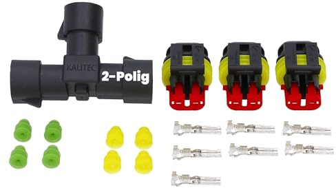Kalitec KALI-0100 Superseal 1,5mm2 T-Verbinder Set mit Stecker