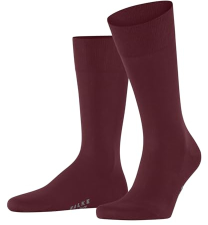 FALKE Herren Socken Cool 24/7 M So Baumwolle einfarbig 1 Paar, Rot Ruby 8830, 45-46