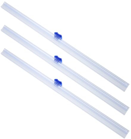Beaupretty Taglierina Scorrevole Multifunzione per Pellicola Alimentare 37 Cm, Lama di Ricambio Bidirezionale per Rotolo di Carta da Forno e Alluminio, Utensile da Cucina