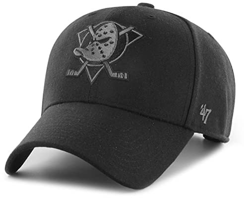 '47 NHL Anaheim Mighty Ducks Cap Basecap Baseballcap MVP schwarz Kappe
