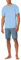 Schiesser Herren Schlafanzug kurz Rundhals - Nightwear Set, Pacific Blue_181157, 58