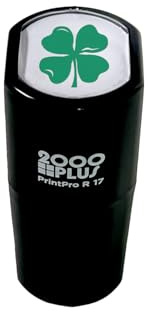 Four Leaf Clover Stamp / 2000 Plus Self Inking St. Patrick's Day Stamper / 9/16 Small Imprint Teacher Reward Rubber Stamp/Lucky Planner Worksheet Spring Holiday Stamp