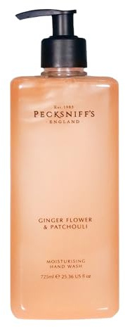 Pecksniff's Liquid Hand Wash, Ginger Flower & Patchouli, 725 ml/24.5 fl oz