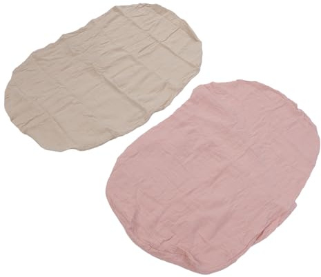 JTLB 2 coperture per fasciatoio, robuste e morbide, avvolgenti complete, si adattano alla maggior parte dei cuscinetti standard, di grandi dimensioni, pratiche e confortevoli, in puro cotone, adatte
