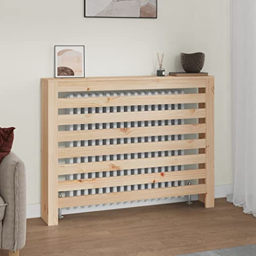 Générique Cache-radiateur 108,5x19x84 cm Bois Massif de pin,Accessoires pour radiateurs,822596