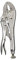 IRWIN Vise-Grip Original Locking Pliers with Wire Cutter, Curved Jaw, 7-Inch (702L3)