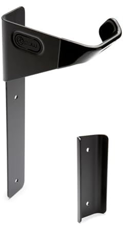 Portland Design Works | Wall Mount Bicycle Storage Hanger with Rear Black Hooptie Hook with Wheel Tray w/Rear Wheel Tray