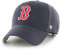 '47 MLB Boston Red Sox MVP Unisex-Baseballkappe, Verstellbar, Hochwertiges Design und Verarbeitung, Red Logo, Navy Blue