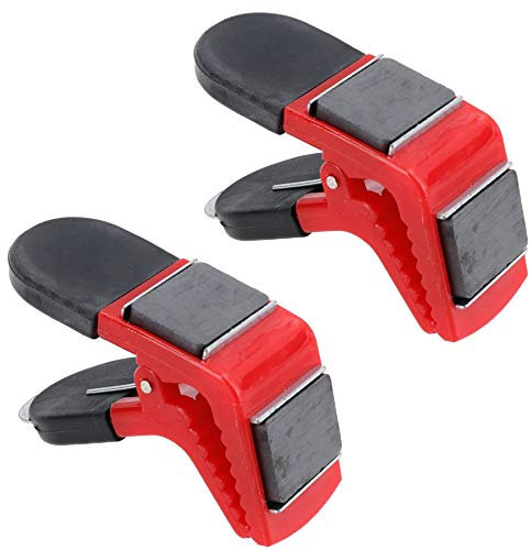 Paint Brush Holder with Magnetic Backing Clamp Holder + Tin Lid Opener 2pk