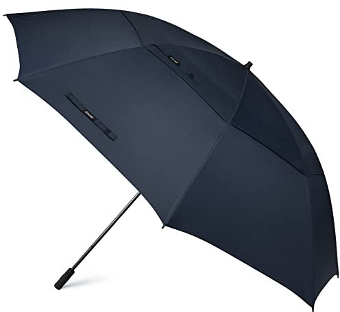 G4Free 55/63/69/72/80 Zoll Golf Regenschirm Winddicht Doppeltes Vordach Extra Groß Übergröße Automatisch Öffnen Wasserdicht Regenschirme
