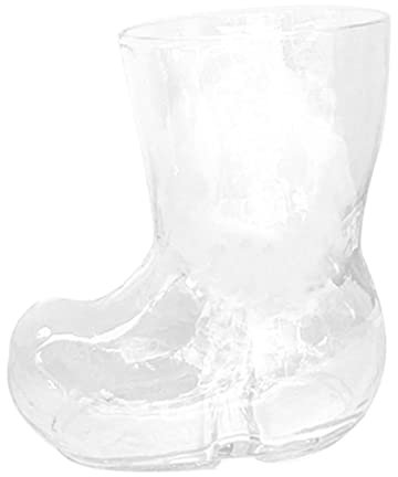 PRETYZOOM Verre À Bière En Forme De Botte Unique 380 Ml Incassable Et Sûr Pour Les Fêtes À La Maison