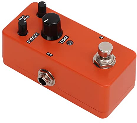 Analog Delay Pedal Vintage Effects Guitar Orange Mini