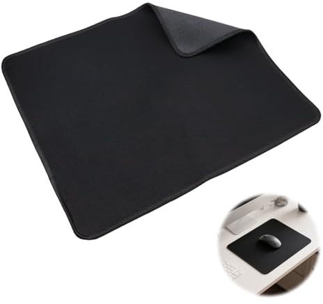 Tappetino Per Mouse Antiscivolo 25x 30 Cm Tappetino Da Gaming Con Bordi Senza Cuciture – Ottimizza Velocità E Precisione Per PC, Ufficio E Uso Quotidiano – Accessorio Per Giocatori E Professionisti