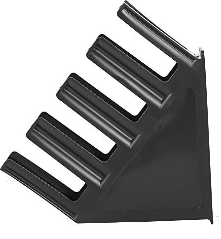 Haofy Becherspender, Arbeitsplatte Kaffeemilch Teetasse Lagerregal Stand Pappbecher Halter Spender Organizer für Breakroom Office Home(schwarz)